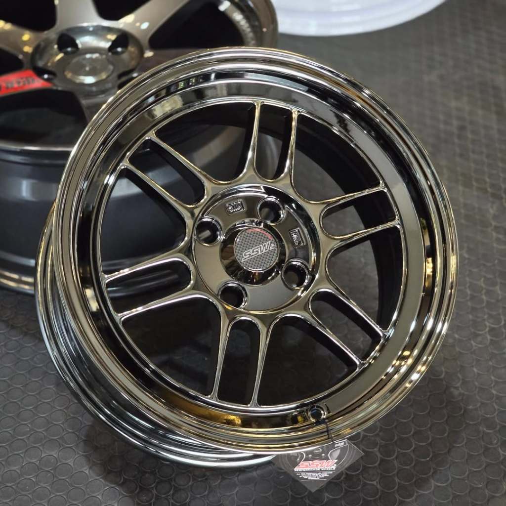 Velg SSW S275 - Enkei RPF1 RS 🇹🇭 Ring 15 Lebar 7 ET 35 PCD 4x100 • SSW S165 - Enkei RPF1 🇹🇭 Ring 15 