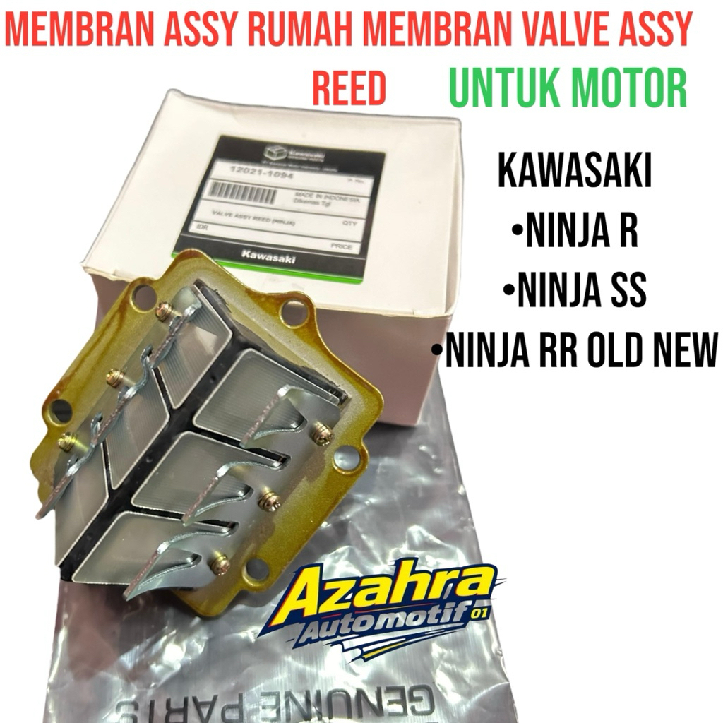 Rumah Membran Assy Membran Valve Assy Reed Kawasaki Ninja SS Ninja R Ninja RR New/OLD