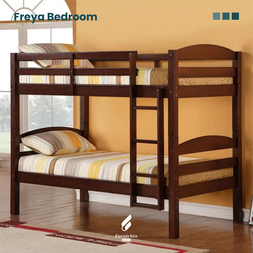 Ranjang tingkat 2 bed, Kamar tidur tingkat 2 kasur, Ranjang anak tingkat 2, Kasur tingkat jati jepar