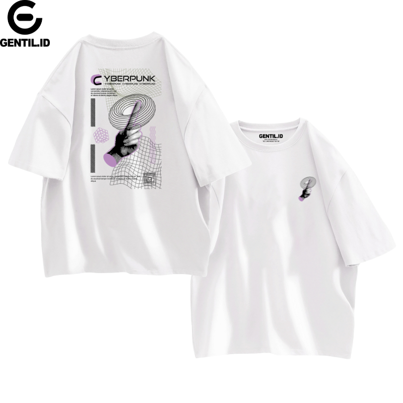 GENTIL T-Shirt Oversize Unisex Original - Cyberpunk