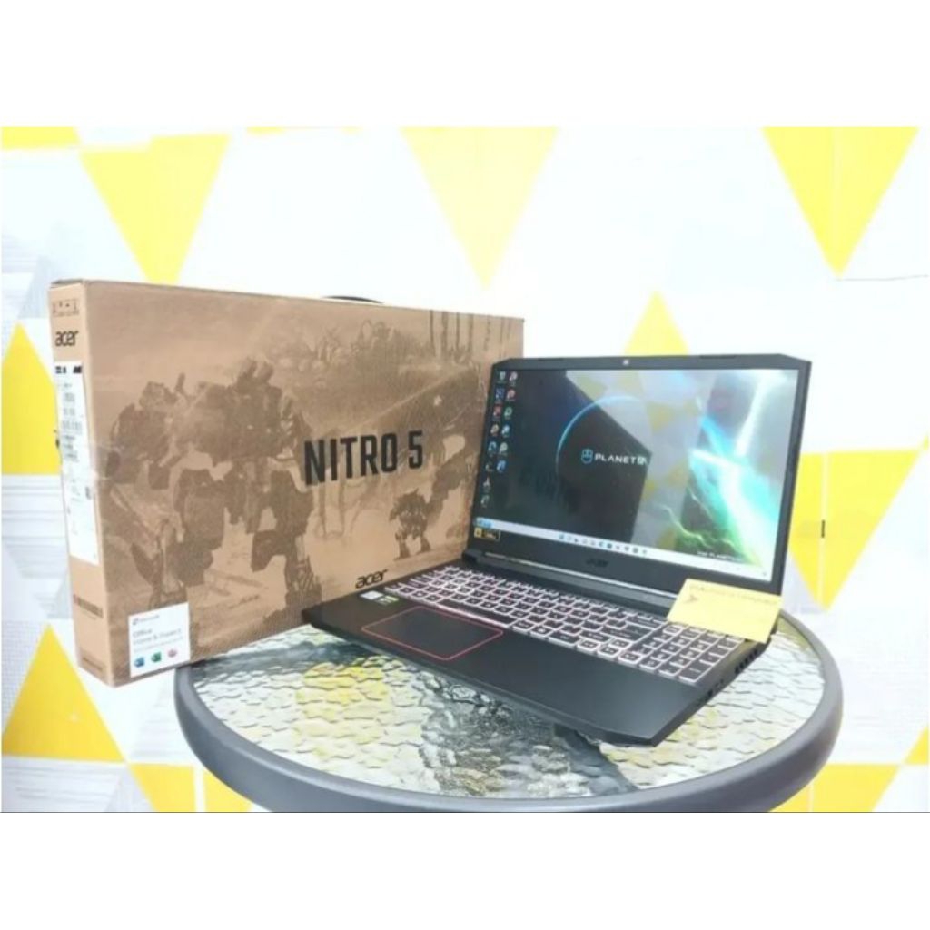 LAPTOP ACER NITRO PREDATOR AN515-55-58X3 SECOND SEPERTI BARU FULSET SIAP PAKAI