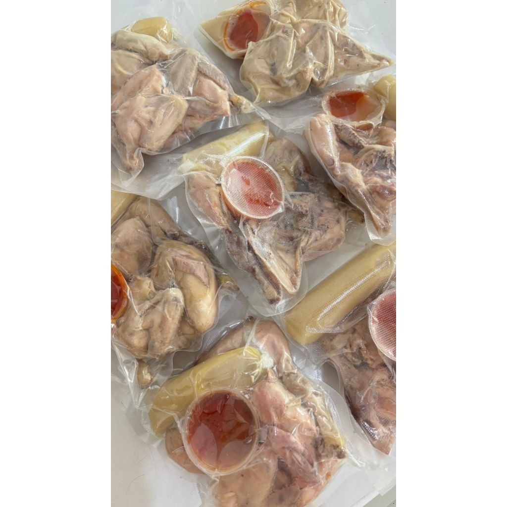 

ayam pop pejantan 1 ekor free sambal