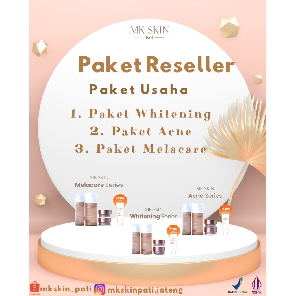 PAKET RESELLER MK - SKIN By MAHARANI Kemala | Ide Usaha Memulai Bisnis