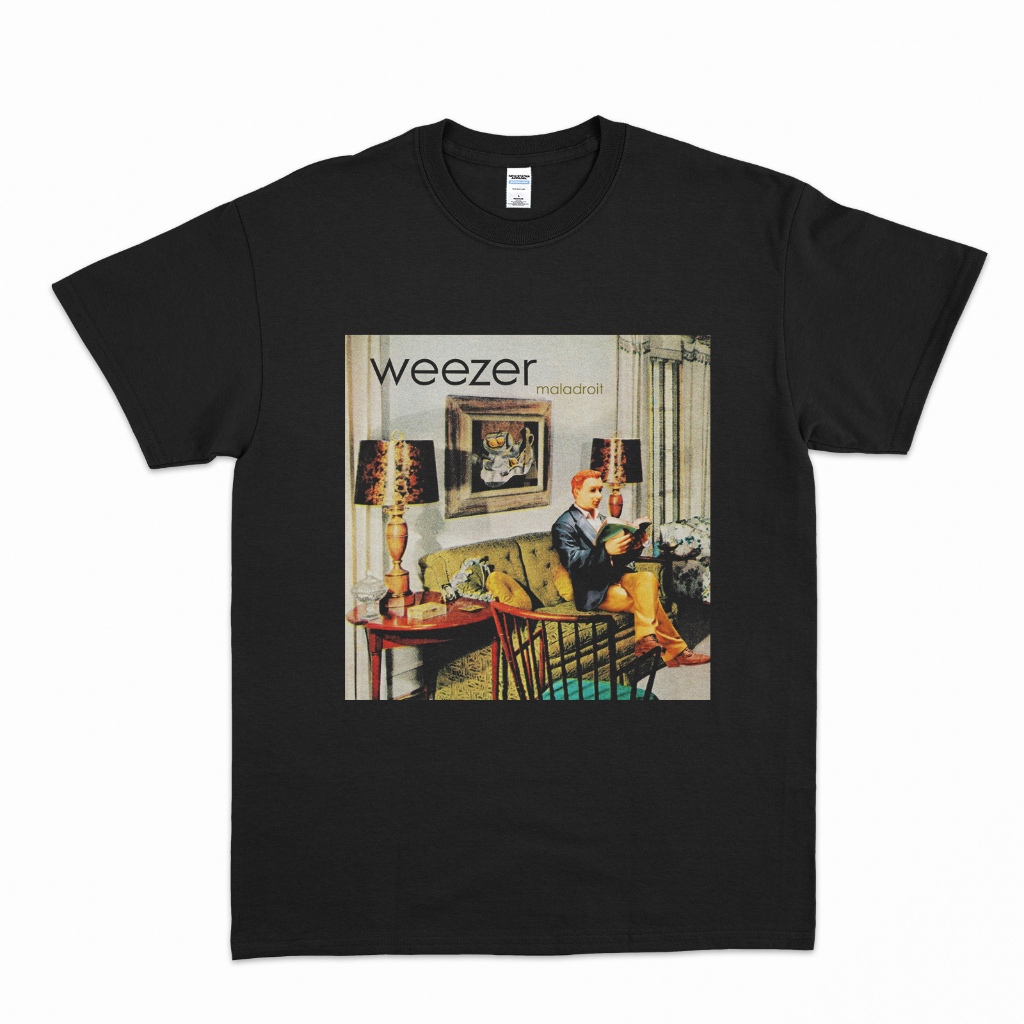 KAOS BAND WEEZER - MALADROIT / T-SHIRT BAND