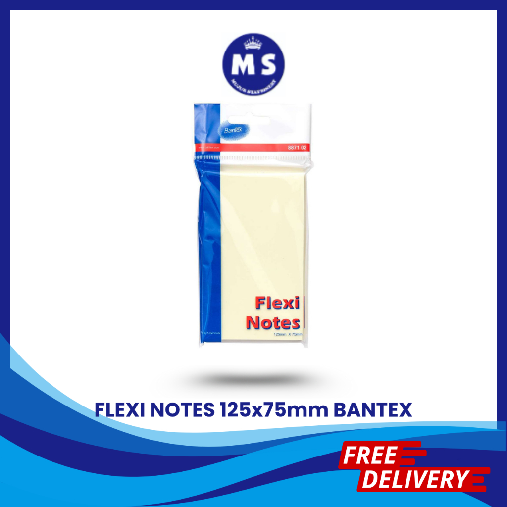 

POST IT / FLEXI NOTES 125 X 75 (655) BANTEX