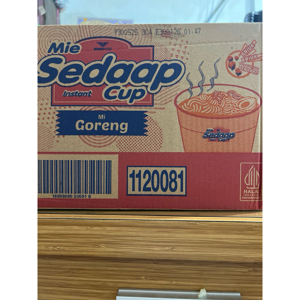 

MIE SEDAAP CUP RASA MI GORENG 1 dus isi 12 cups (Goreng)