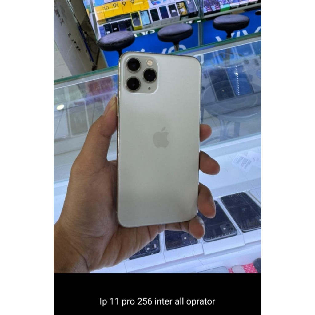 iphone 11 pro 256gb garansi inter all operator second