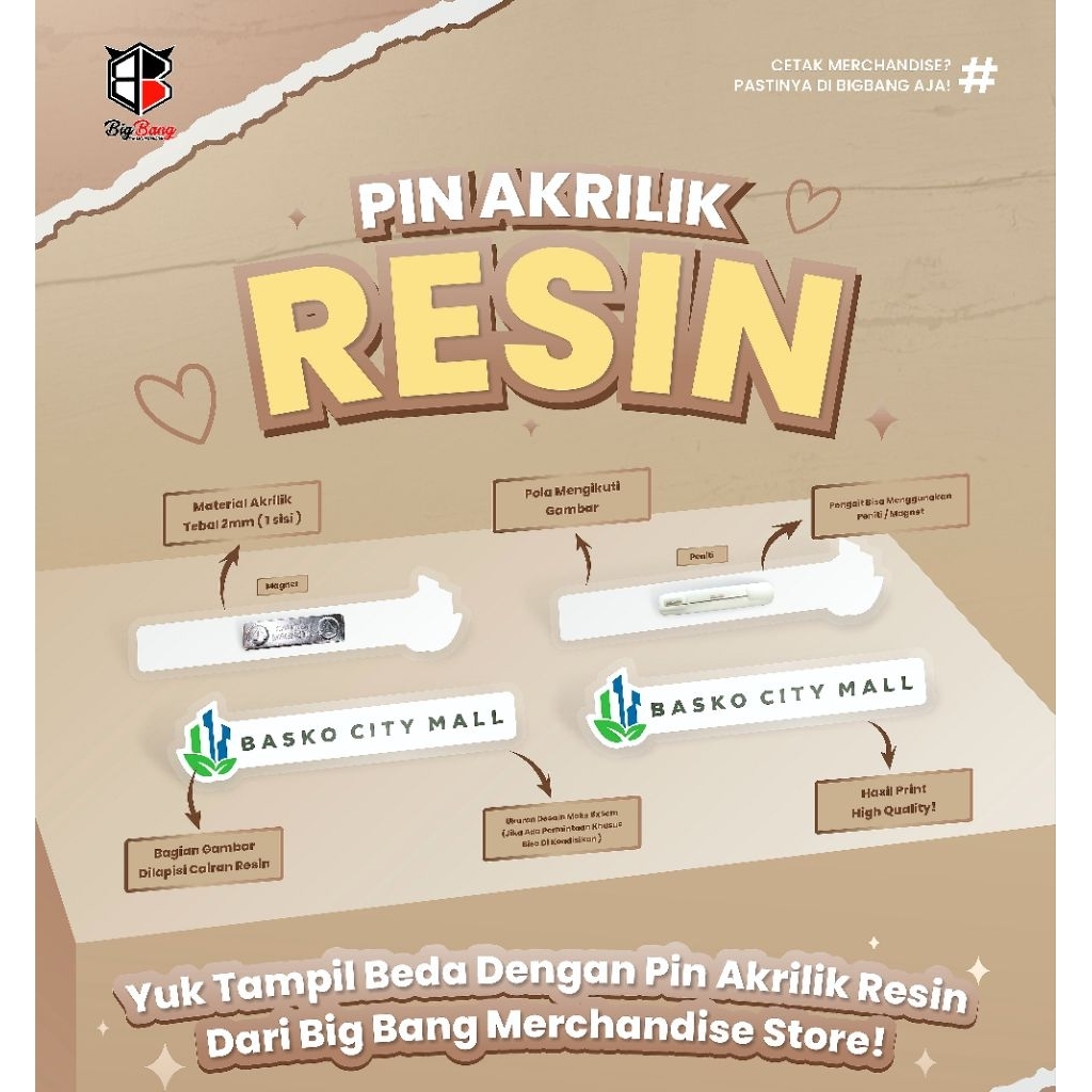 

PIN AKRIKILIK RESIN