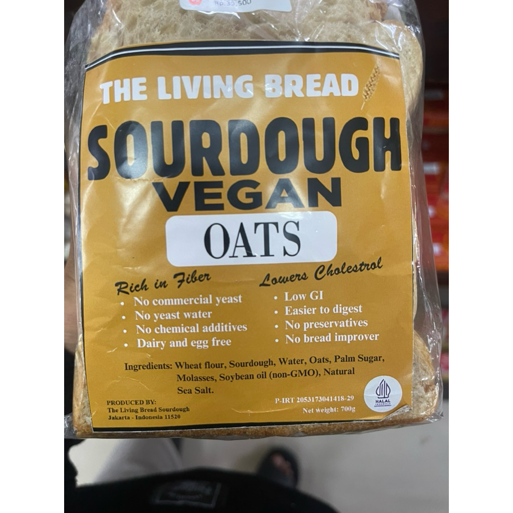 

The Living Bread Sourdough Vegan Oats