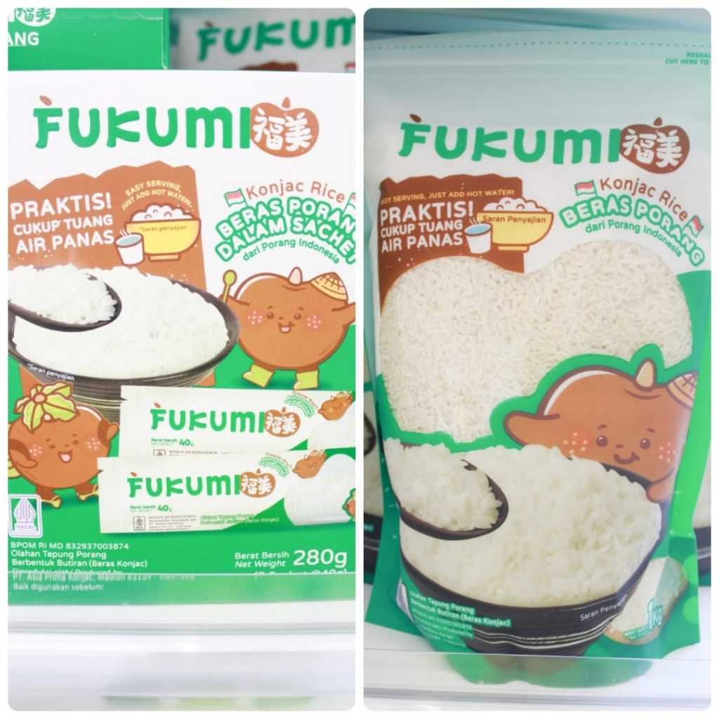 

FUKUMI BERAS PORANG – KONJAC RICE