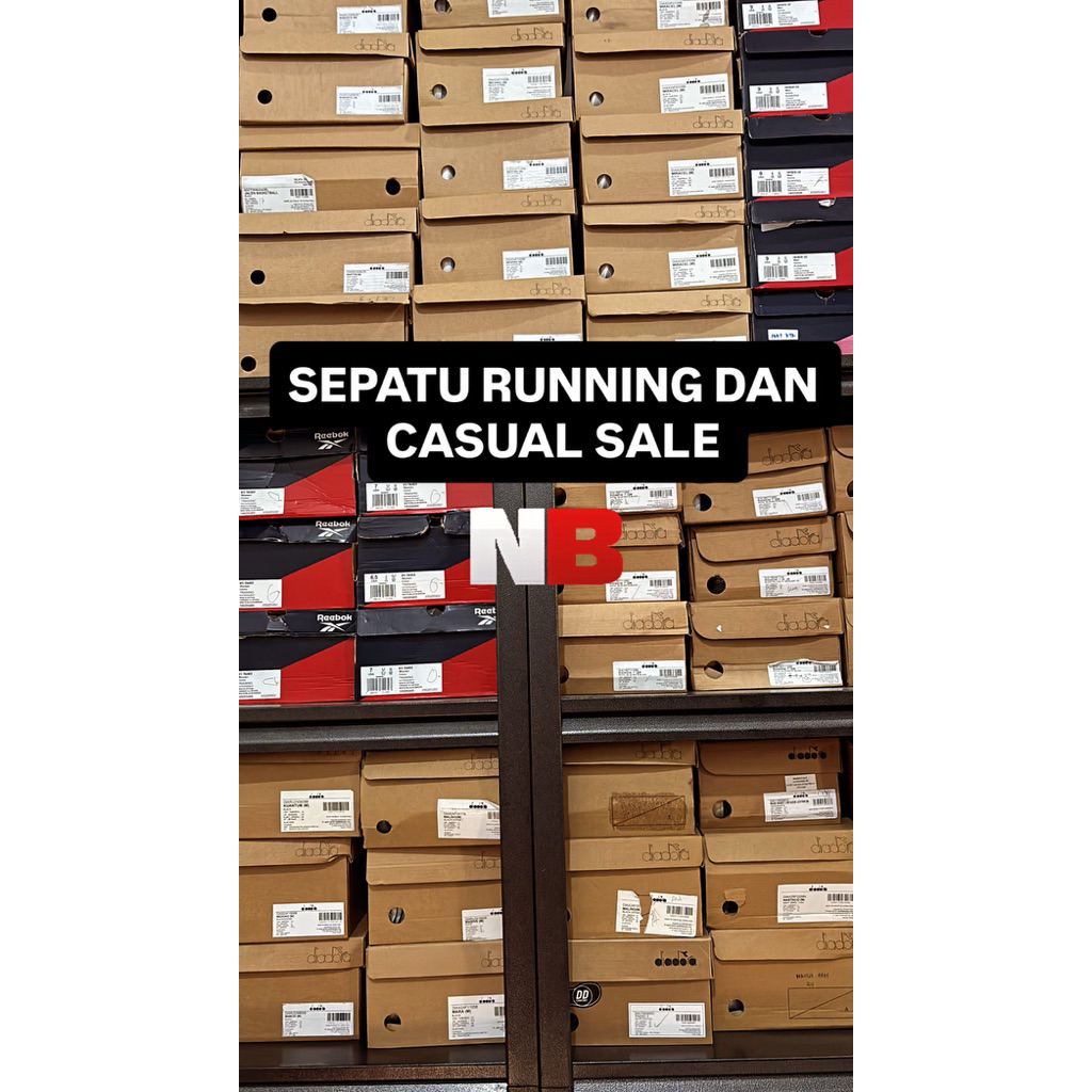 SEPATU RUNNING CASUAL WANITA PRIA NEW BAL ORIGINAL BNIB SHOES