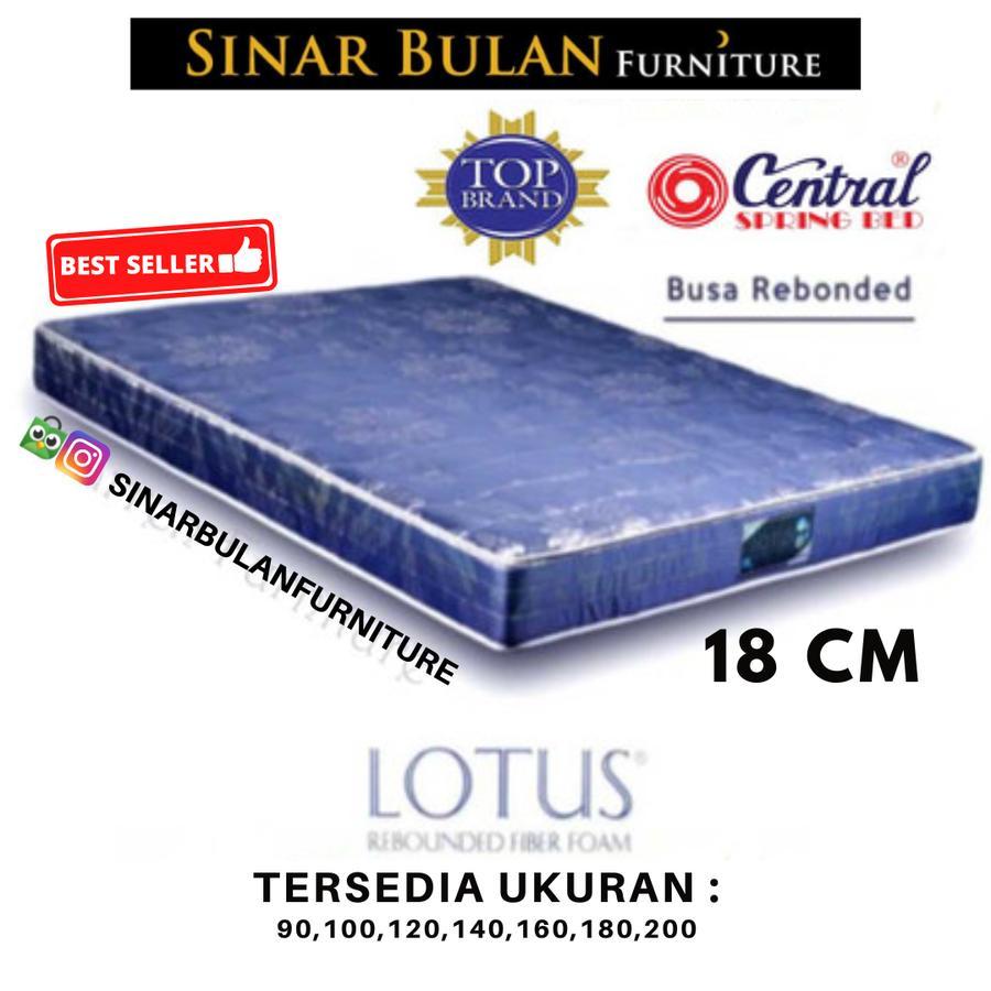 KASUR BUSA CENTRAL LOTUS - LOTUS REBONDED FOAM-18CM