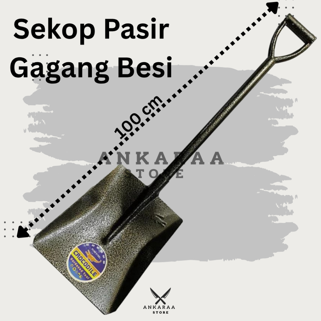 Sekop Pasir Cap Buaya Sekop Tanah Crocodile Bangunan Proyek Sekrop