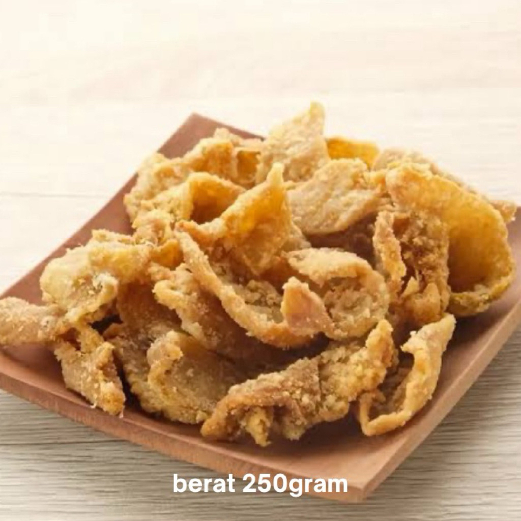 

keripik kulit Ayam