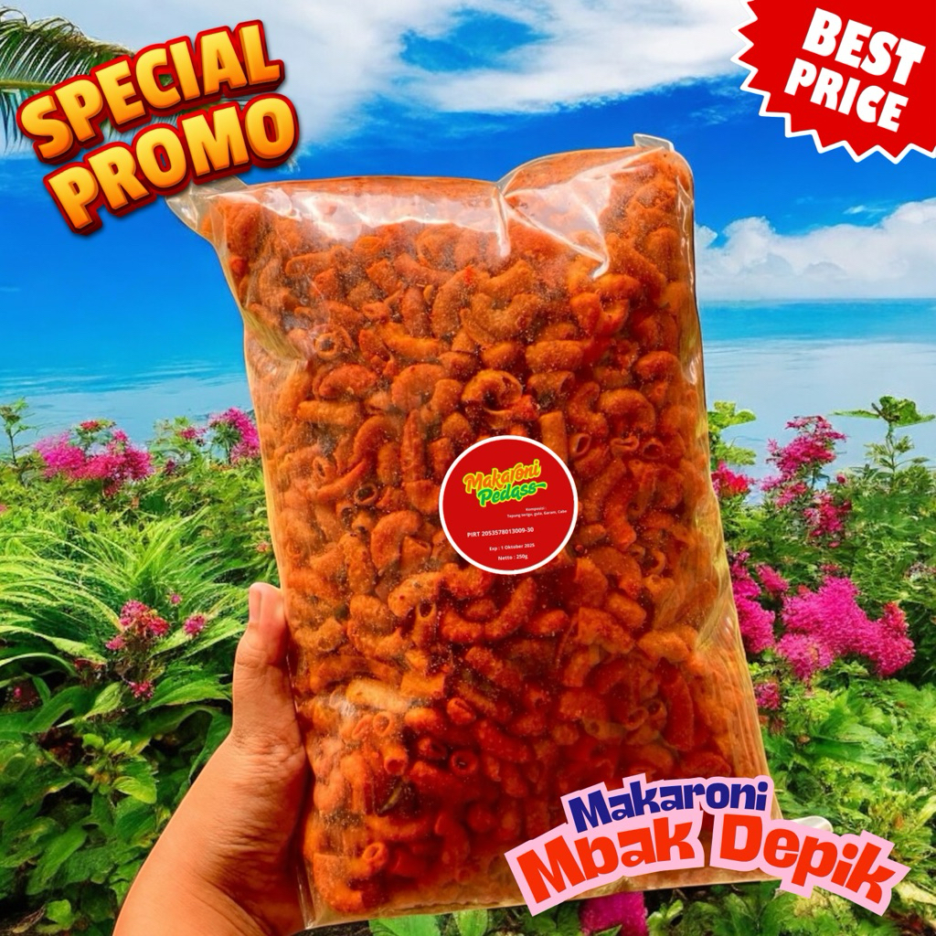 

Snack Makaroni Extra Pedas 250gr – Terenak dan Paling Dicari