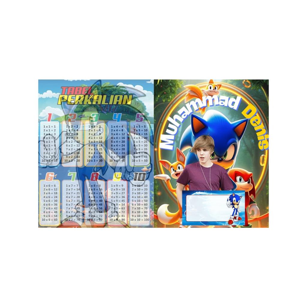 

Buku Tulis Costume full desain sendiri 40 lembar , full request sampai fix jadii