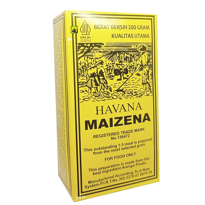 

Havana Tepung Maizena Havana 200gr
