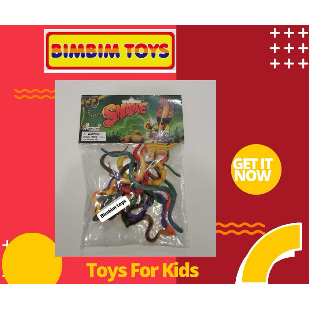MAINAN HEWAN KARET ULAR , HEWAN ULAR MAINAN , MAINAN ANEKA JENIS ULAR , MAINAN ANEKA JENIS HEWAN
