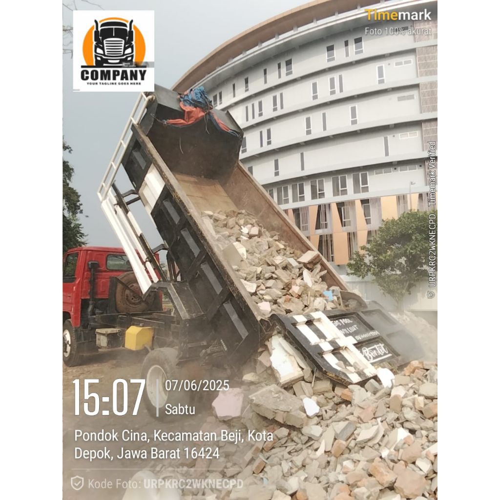 Pengurugan puing murah