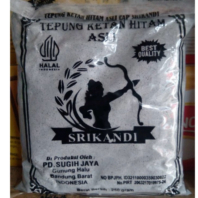 

TEPUNG KETAN HITAM 250gram SRIKANDI
