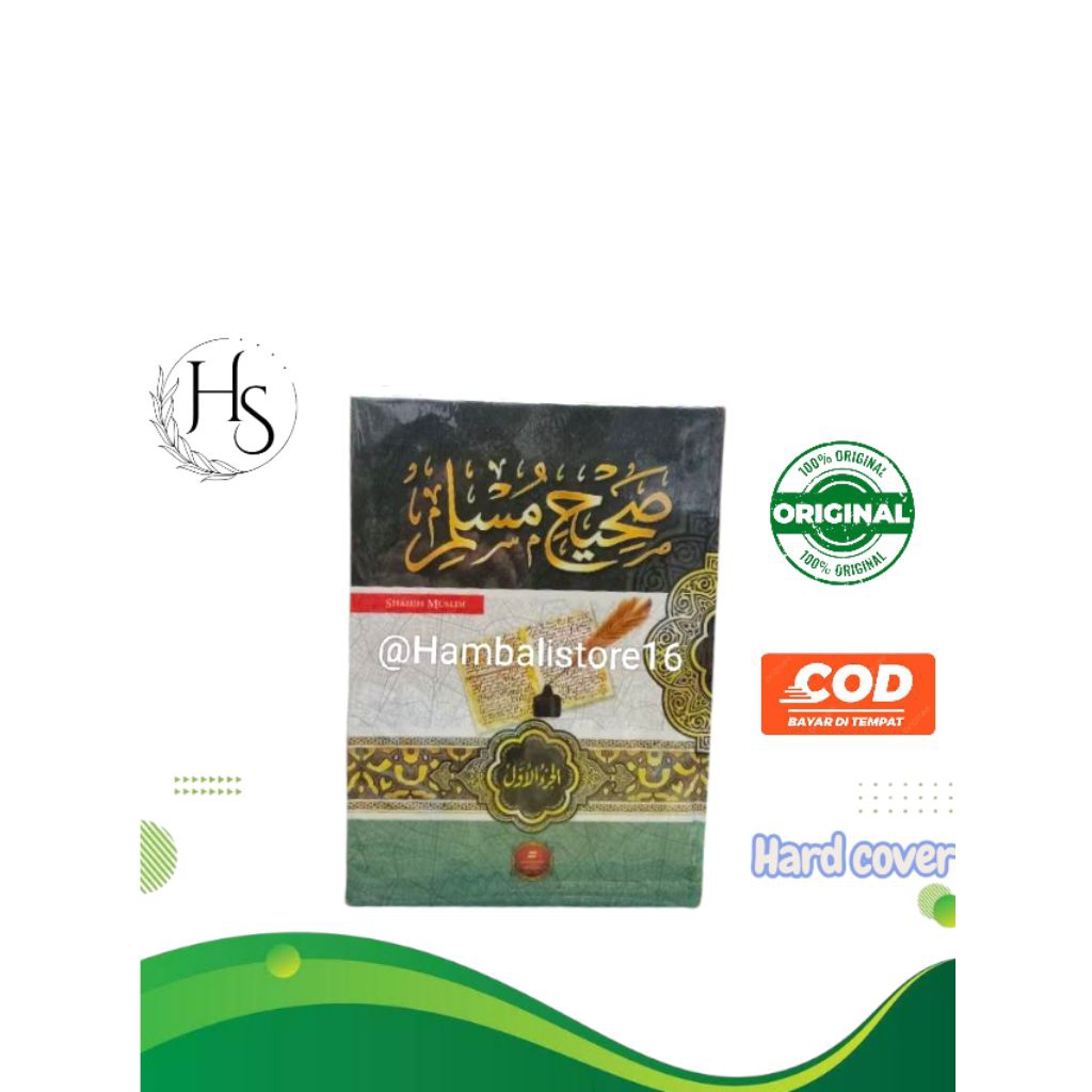 kitab shohih muslim 2 jilid kitab pesantren (shohih Bukhori Muslim 2 jilid shoheh muslim)