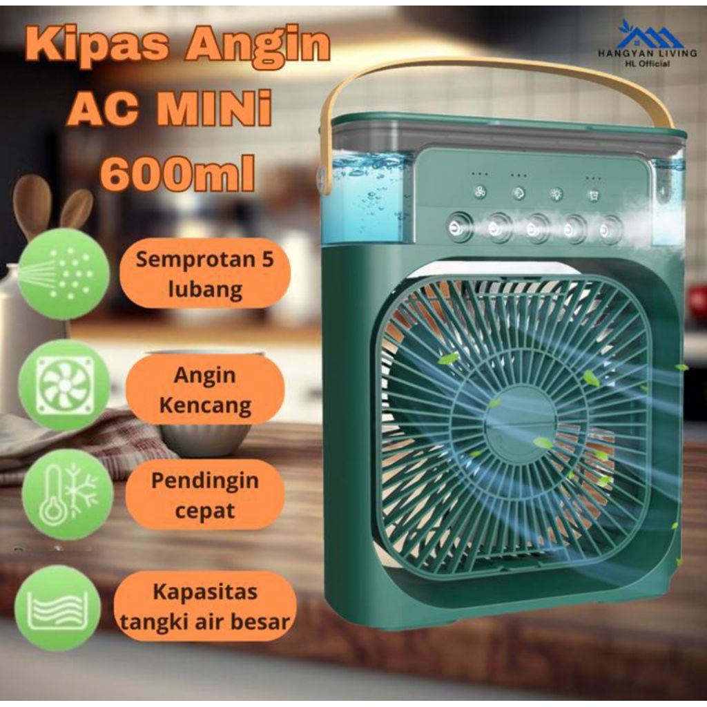 kipas ac mini portable kipas embun