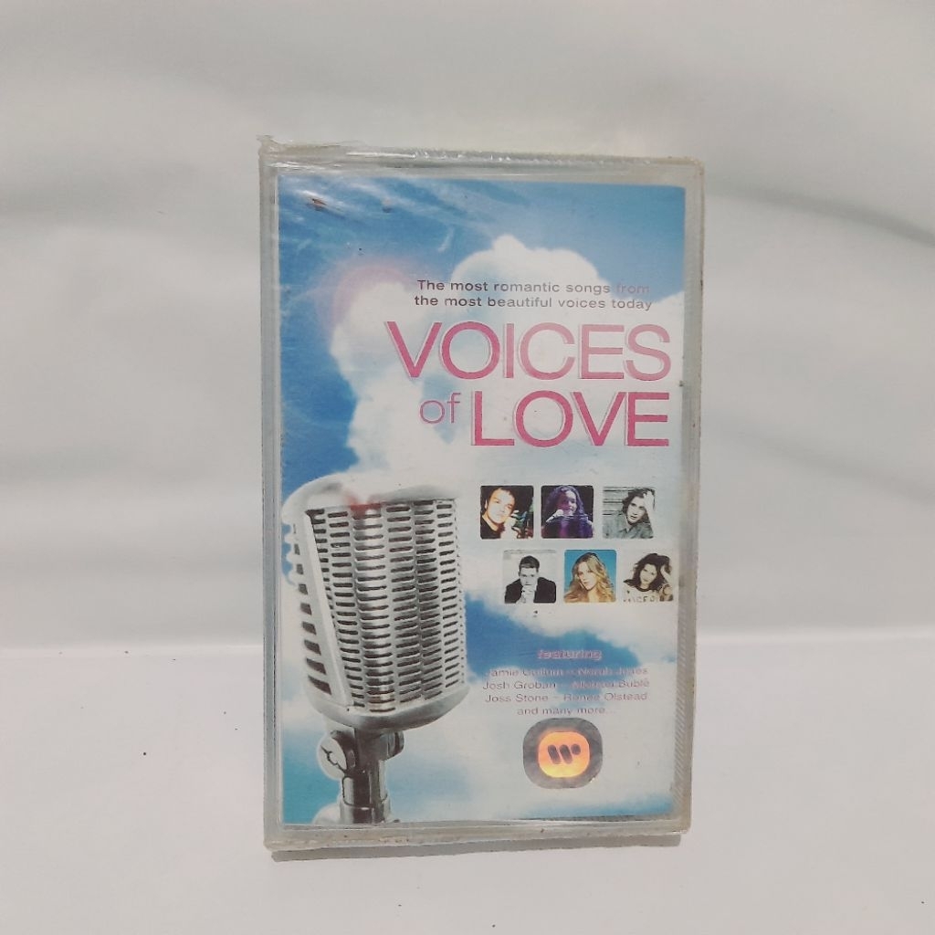 Kaset Voices Of Love - Jamie Cullum Norah Jones VA (Segel)