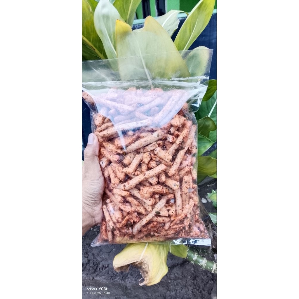 

Basreng pedas daun jeruk 500gram