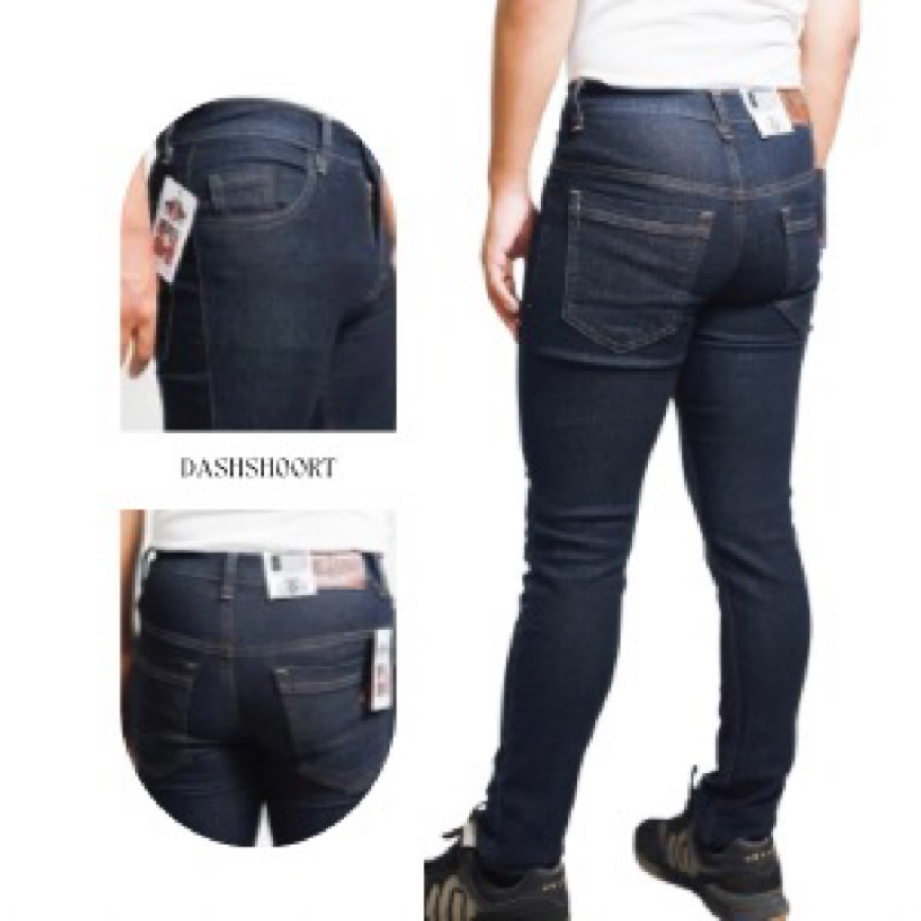 Dashshoort - Celana Jeans Pria Celana Panjang Slimfit Color Variants Premium