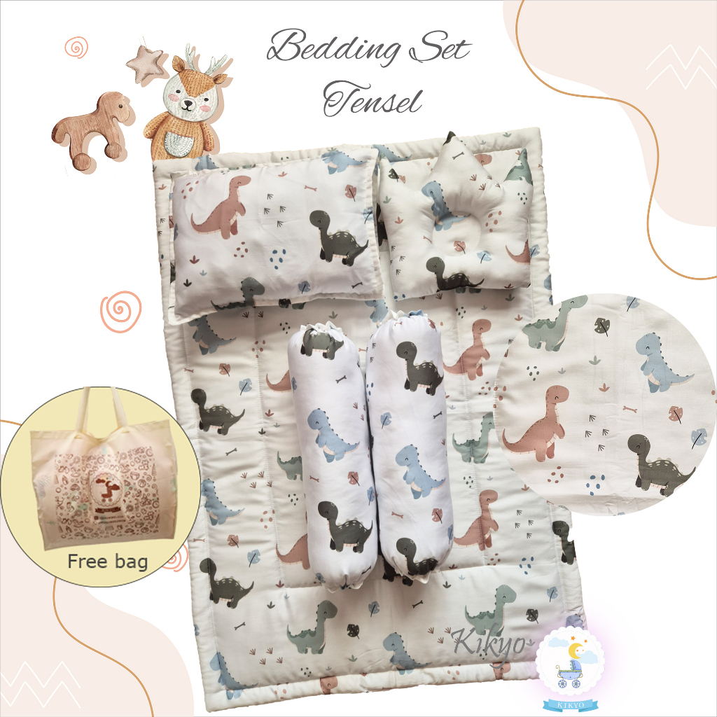 Bedding Set Baby Tensel Rex Bed Set Bayi Bedcover Set Baby Tensel