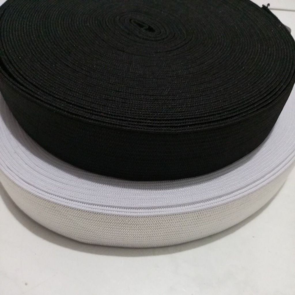 karet elastis karet celana ukuran 2.5cm / = 5meter