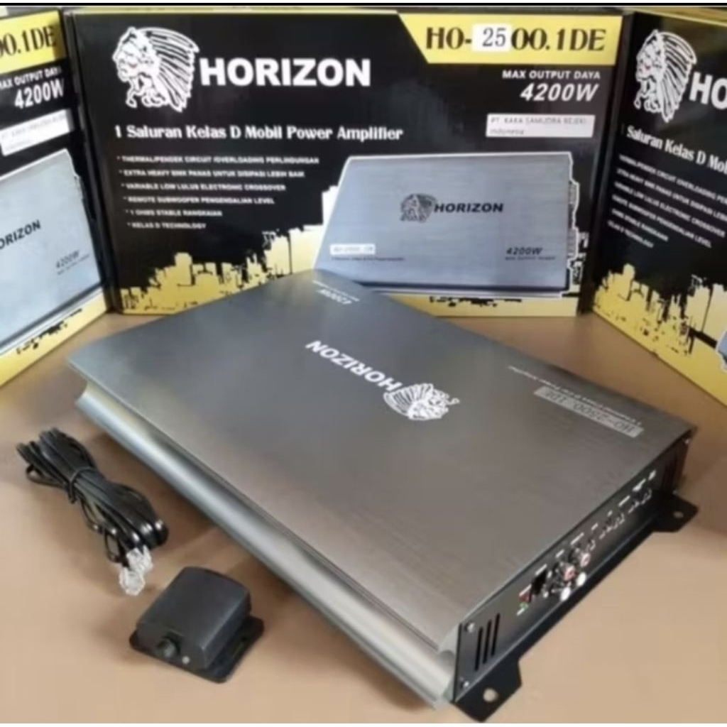 Power Monoblok 2500 watt Horizon Ho 2500.1d Monoblock Class D