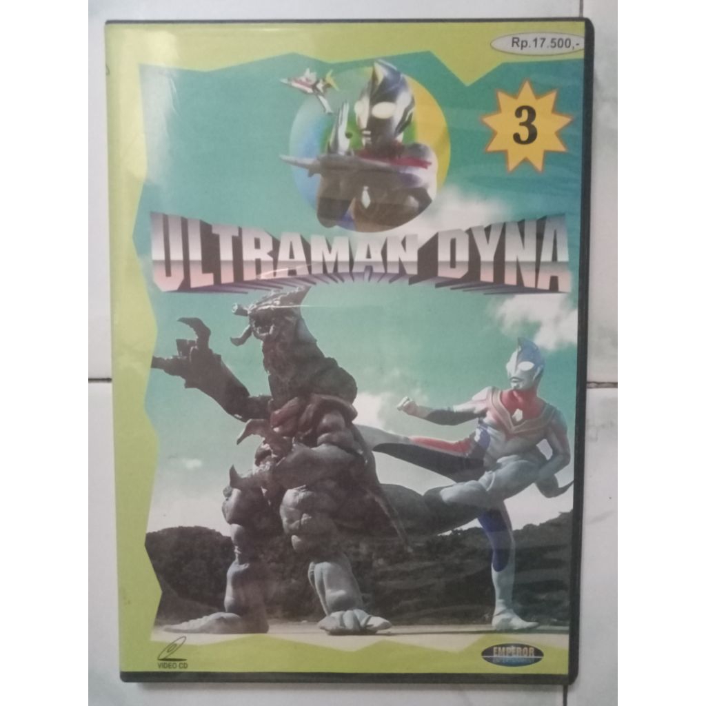 VCD film Tokusatsu ori Ultraman Dyna Volume 3