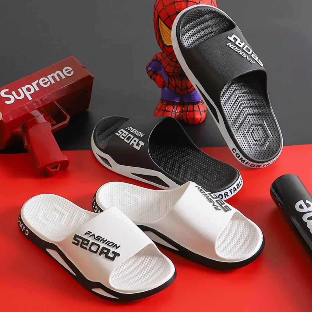 Sandal Selop Anak Laki Laki Ukuran Tanggung Sendal Karet Anak Cowok Kekinian Sandal Slip On Anak