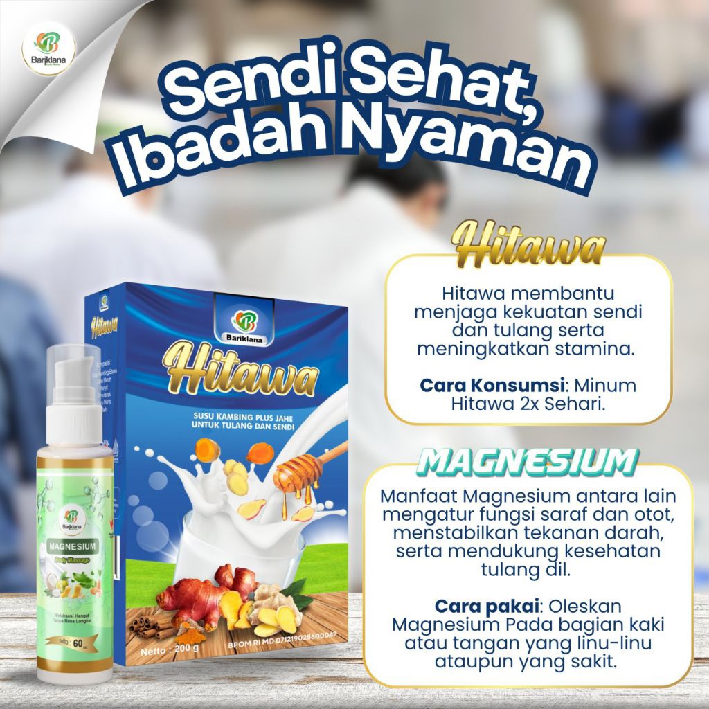 

Susu kambing hitawa produk bariklana