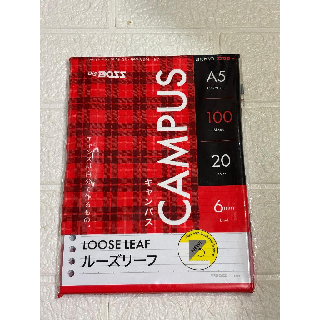 

Kertas Binder Big Boss CAMPUS A5 100 lembar