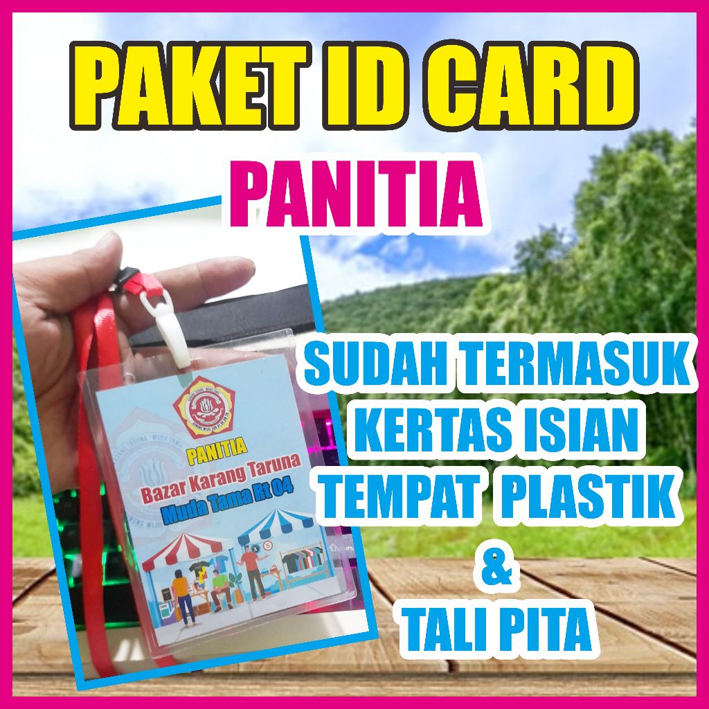 

ID CARD Panitia Komplit Tinggal Pakai