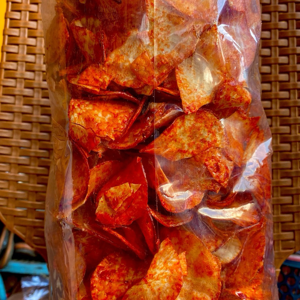 

1 Ball Keripik Singkong Balado Bumbu Rujak Pedas Manis Isi 1 kg