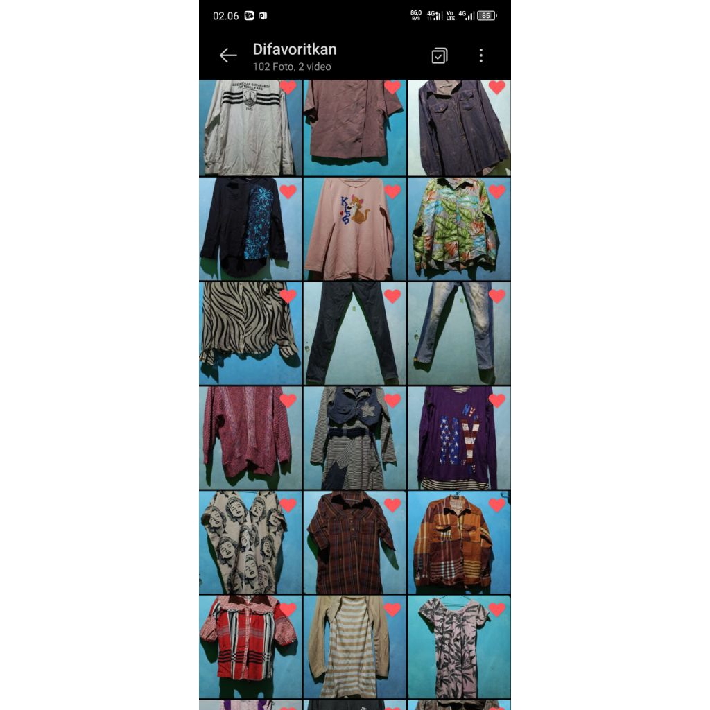 Hibah baju remaja Random