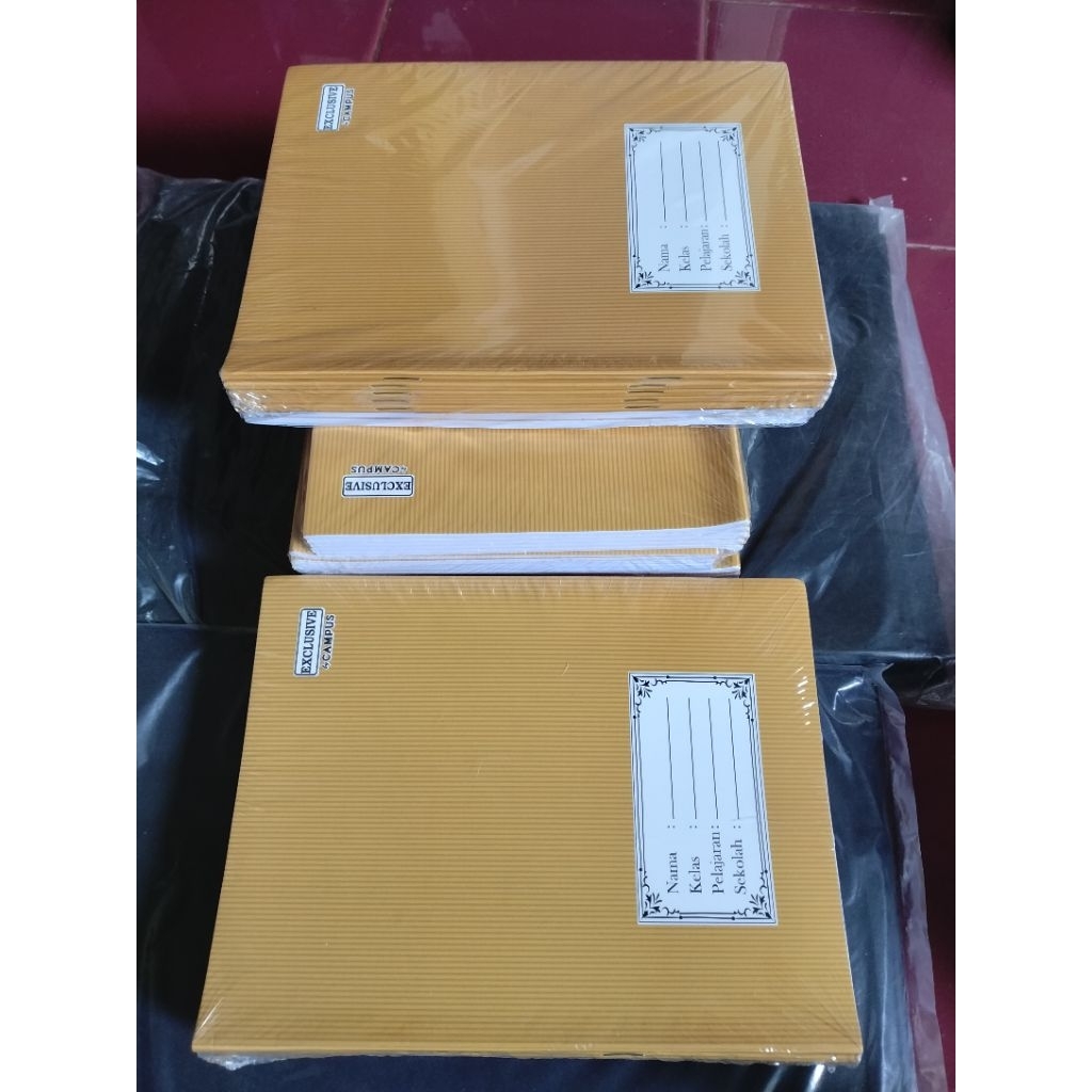 

Buku tulis promo campus 58 lembar isi 10 pcs sampul coklat