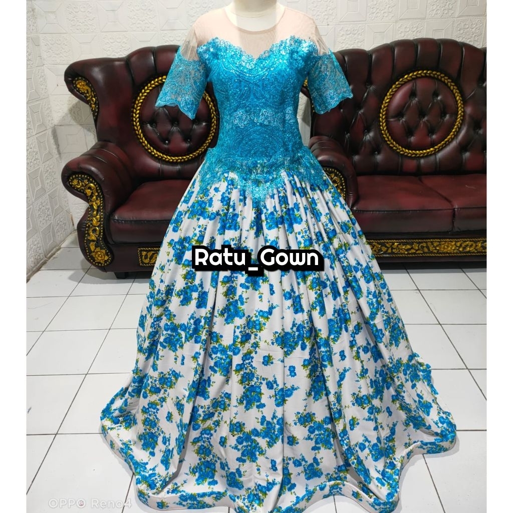 Gaun Pesta/Penyanyi Batik
