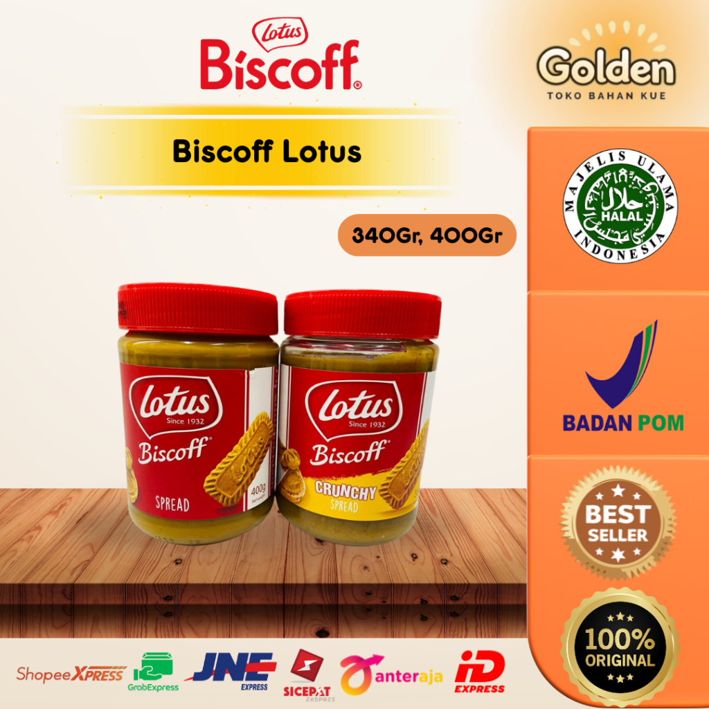

Biscoff Lotus Spread 380gr, 400 gr