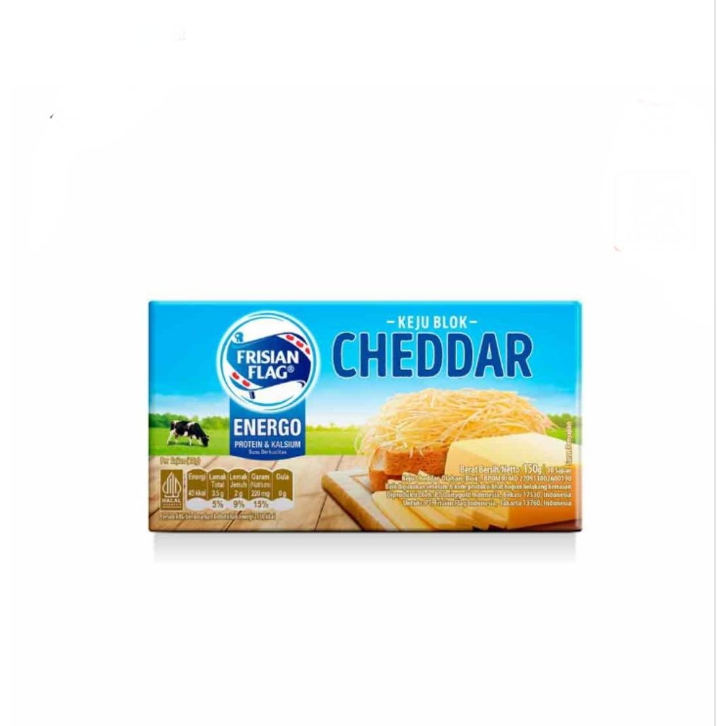 

Frisian flag cheddar cheese box 150 gr