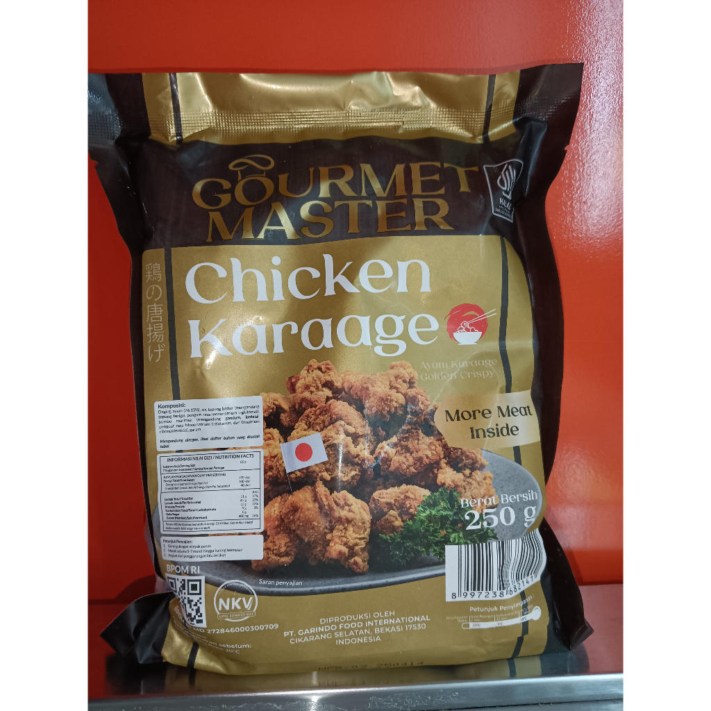 

Gourmet Master Chicken Karage 250 Gram