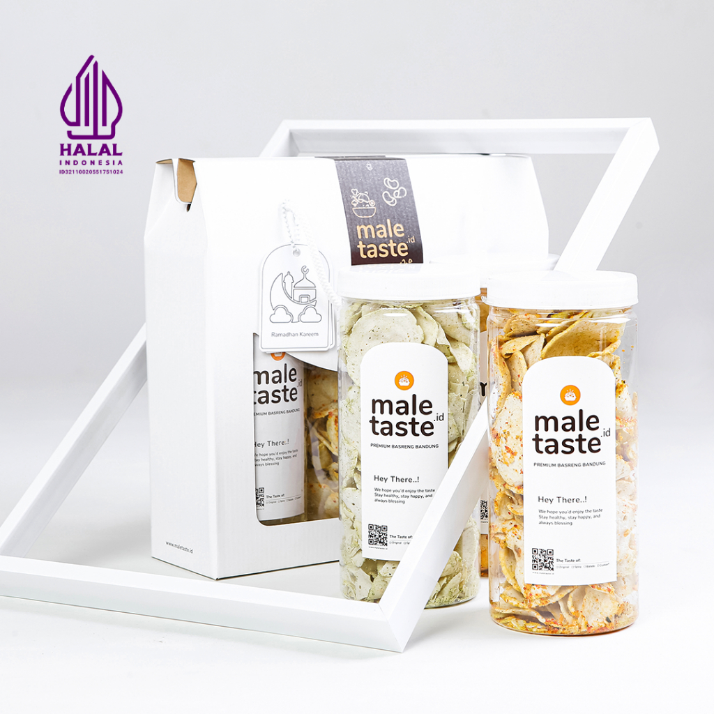 

Rasa Dari Bandung - Oleh-oleh Khas Bandung - Hampers Unik Elegant - Basreng Premium - Gable Box