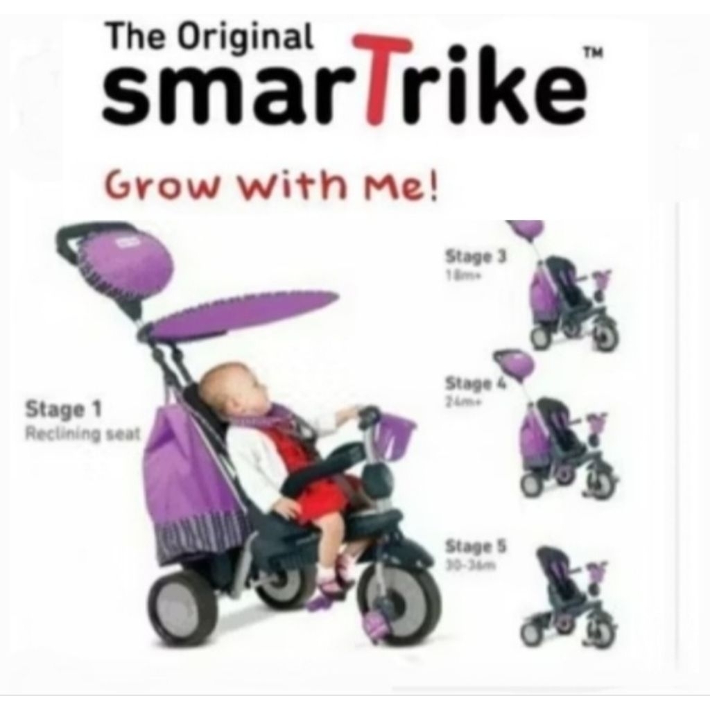 Sepeda smarTrike 5in1 Splash / smarTrike 4in1 Glow