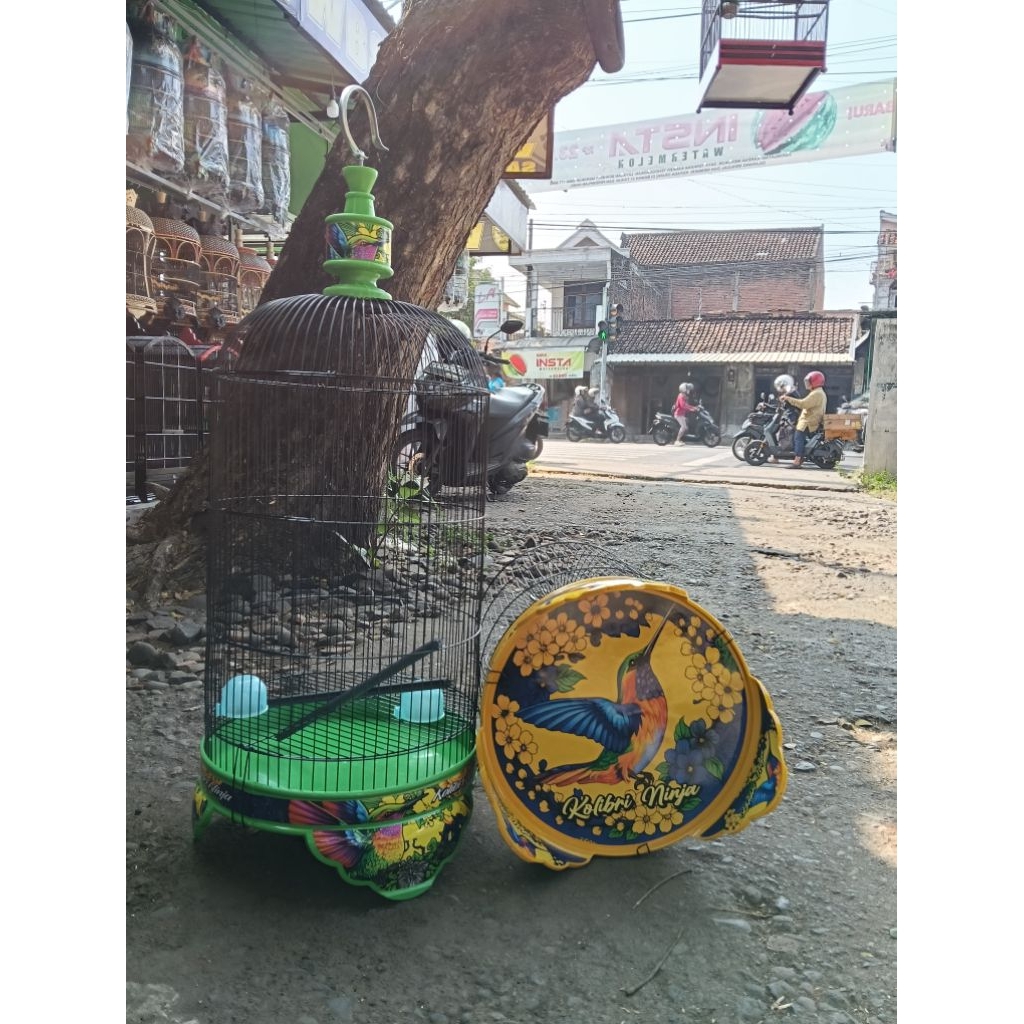 SANGKAR LOVEBIRD PVC DECAL