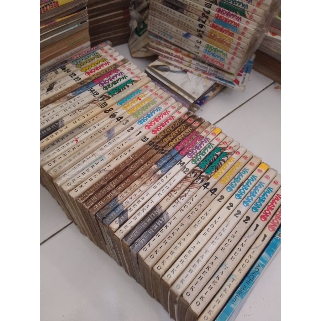 Komik Manga Vagabond cabutan vol 1 2 3 4 5 6 7 8 9 10 11 12 13 14 25 16 17 18 19 20 21 22 23 24 25 2