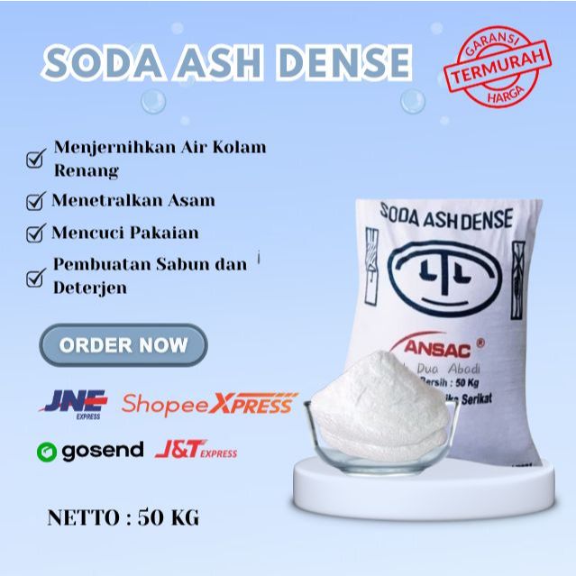 SODA ASH/SODA ASH EX ANSAC/50 KG