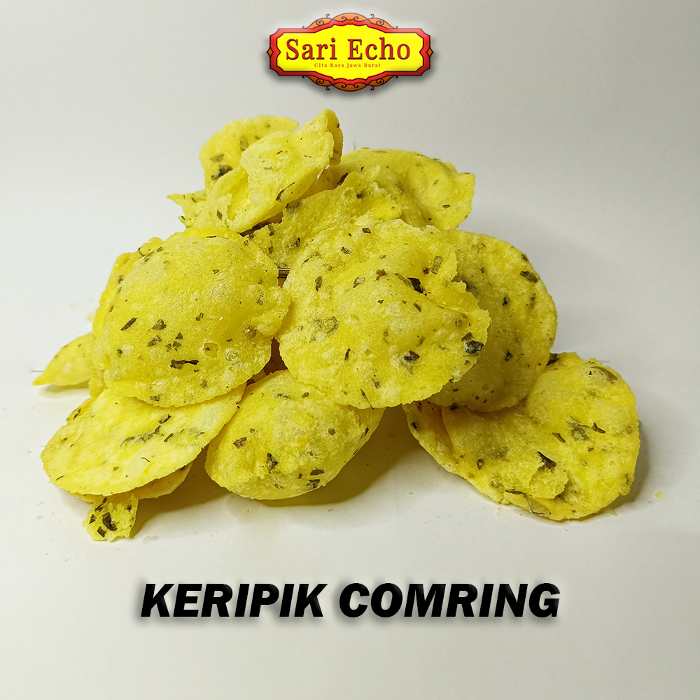 

Keripik Comring Combro Kering Rasa Asin Gurih Khas Bandung 250gr